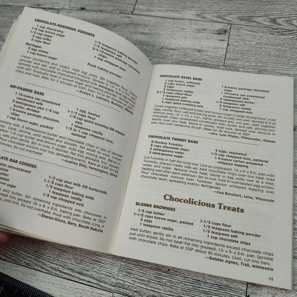 Bar Cookie Bonanza Cookbook Booklet 1982 Recipes Bake Sale Nostalgia Retro Charm
